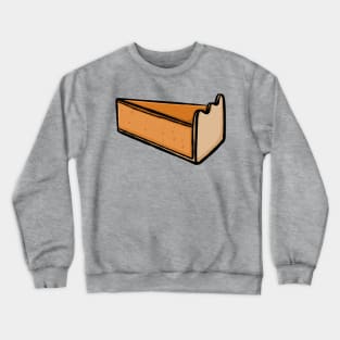 Cute pumpkin pie cartoon pattern simple minimal cartoon gourd Digital illustratione Crewneck Sweatshirt